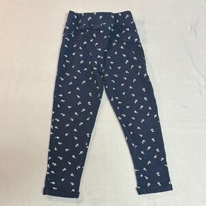 Tag Blue and White Triangle Print Leggings